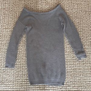 NWT Missguided Grey Sweater Dress